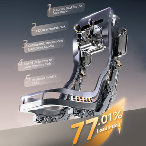 2025 Neuer Massagesessel 4D-Gangbewegung SL-Schiene Heimgebrauch Ganzkörper Multifunktional Luxus-Raumkapsel Thai-Streckung - Product Image 5