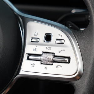 Pegatinas decorativas para el interior de Mercedes-Benz, kits de botones cromados para la consola central del panel de aire acondicionado de las Clase A, GLA y GLB - Product Image 2