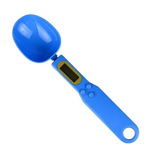 Básculas de cuchara Peso digital Gramos Básculas de cuchara medidora con pantalla LCD precisa para dispensar granos de café, leche, harina - Product Image 5