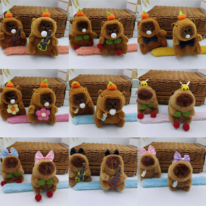 Porte-clés en peluche de 4 pouces, motif dessin animé Sanrio, chiot, design personnalisé, fabrication OEM, jouets en peluche - Product Image 3