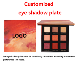 Impression personnalisée marque fard à paupières vide emballage unique <span class=keywords><strong>palette</strong></span> de maquillage <span class=keywords><strong>palette</strong></span> de blush cosmétique maquillage boîte d'emballage en papier - Product Image 2