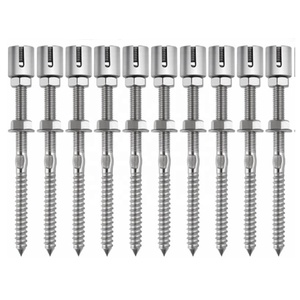 <span class=keywords><strong>Serre</strong></span>-câbles en acier inoxydable 316 pour plantes grimpantes d'extérieur et grille en rotin - Product Image 1