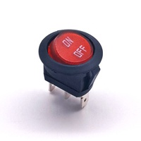 Interrupteur à bascule rond SPST ON/OFF 6A 250V T85 1e4