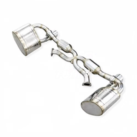 Sistema de Escape Catback con Tubo en X de Acero Inoxidable T304 para Porsche 911 993 3.6L 1993-1997, Silenciador de Alto Rendimiento, 100% Compatible