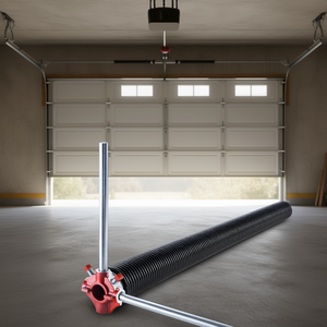 Ressort de torsion pour porte de garage 0,25 x 2 x 32 pouces, barres d'enroulement antidérapantes, construction en acier - Product Image 2