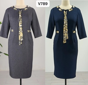 เสื้อผ้าผู้หญิงไซส์ใหญ่คุณภาพสูง ชุดลำลองสวยหรูสำหรับสุภาพสตรี - Product Image 4