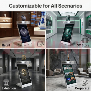 Armoire d'affichage LED GOB en forme <span class=keywords><strong>de</strong></span> Z, résolution couleur personnalisée <span class=keywords><strong>de</strong></span> luxe 480x960mm, Plug and Play, <span class=keywords><strong>application</strong></span> mobile avec éclairage LED - Product Image 5