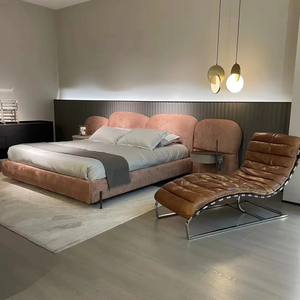 Design moderno italiano Solidwood letto <span class=keywords><strong>180x200</strong></span> regina re o mobili di lusso di dimensioni doppie con funzione regolabile - Product Image 2