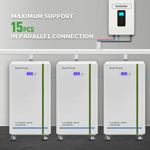 Best Home Lifepo4 Batterie 51,2 V 300Ah 15kWh Solaranlage 48V 51,2 V 100Ah 200Ah 300Ah 15kW bodens tehende bewegliche Batterie - Product Image 5