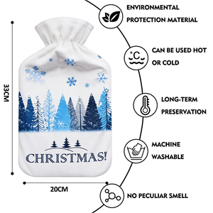 <span class=keywords><strong>Bolsa</strong></span> <span class=keywords><strong>de</strong></span> <span class=keywords><strong>Agua</strong></span> <span class=keywords><strong>Caliente</strong></span> <span class=keywords><strong>de</strong></span> Goma Portátil <span class=keywords><strong>de</strong></span> 2 Litros con Funda y Botella <span class=keywords><strong>de</strong></span> <span class=keywords><strong>Agua</strong></span> <span class=keywords><strong>de</strong></span> Acero Inoxidable <span class=keywords><strong>de</strong></span> 20 oz, Personalizada por el Fabricante para Navidad - Product Image 3