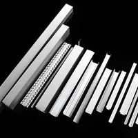 Plaque LED en alliage d'aluminium à rainure pour capteur LED pour armoire décorative pour usage extérieur et intérieur
