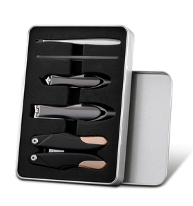 Stainless Steel Manicure <b>Pedicure</b> <b>Set</b> Foldable Nail Clipper Cuticle Nipper Toenail Cutter with Nail File Lifter - Product Image 4