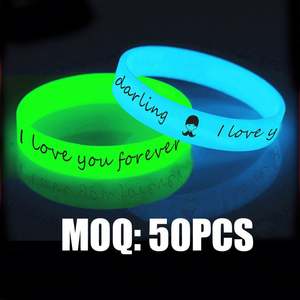 Ekg gelang Gelang 1K Qr Pp Bb oleh Ir M8 Pr gelang pria emas cinta Les tali manset anak perempuan Slap nama Rfid mata lucu cincin tangan Beruang - Product Image 2