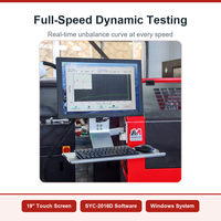 Machine d'équilibrage de turbocompresseurs professionnelle NT-D6 avec écran tactile de 19 pouces pour atelier de réparation de turbos