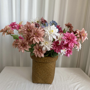 Flores Artificiales de Dalia Suzume Ii de 30cm-100cm, Decoración de Seda para Bodas y Hogar - Product Image 3