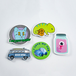 Custom Vinyl Printing Adhesive Waterproof Brand Stickers Printed Logo Cartoon Die Cut Sticker