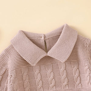 Mimixiong vente en gros pyjamas pour bébés personnalisés ensembles de barboteuses sweat-shirt classique en coton costumes pour tout-petits ensembles de vêtements pour bébé nouveau-né - Product Image 3