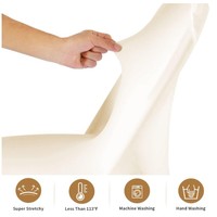 Vente en gros de housses de chaise extensibles en spandex personnalisées housses de décoration de chaise de banquet pour fête de mariage
