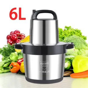 hot sale factory price stainless steel fufu yam pounding machine big meat grinder electric yam pounder 6L 10L 12l meat chopper