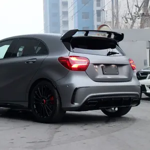 Mercedes Benz için bir sınıf W176 A180 A200 A45 AMG çatı Spoiler aksesuarları