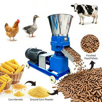 Granulateur d'aliments pour animaux de ferme et domestiques 200-300 kg/h pour la fabrication de granulés d'aliments pour animaux et volailles