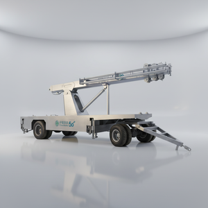 Tour de communication <span class=keywords><strong>mobile</strong></span> télescopique en acier galvanisé à chaud ASTM A123 personnalisée pour les applications de génie des télécommunications, durée de vie 20-50 ans - Product Image 1