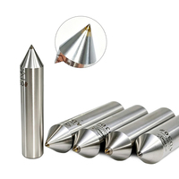 Ponceuse diamantée à point unique, stylo de ponçage pour le redressage et le façonnage des meules avec poignée en acier