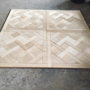 Parquet en bois de chêne blanc non fini au meilleur prix Plancher en bois <span class=keywords><strong>Versailles</strong></span> Design - Product Image 2