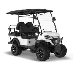 Carrito de Golf Utilitario de Fábrica al por Mayor, Carrito de Golf Eléctrico de 4 Asientos, Auto Eléctrico para 4 Personas, <span class=keywords><strong>4x4</strong></span>, Venta de Carritos de Golf Usados <span class=keywords><strong>Baratos</strong></span> - Product Image 3