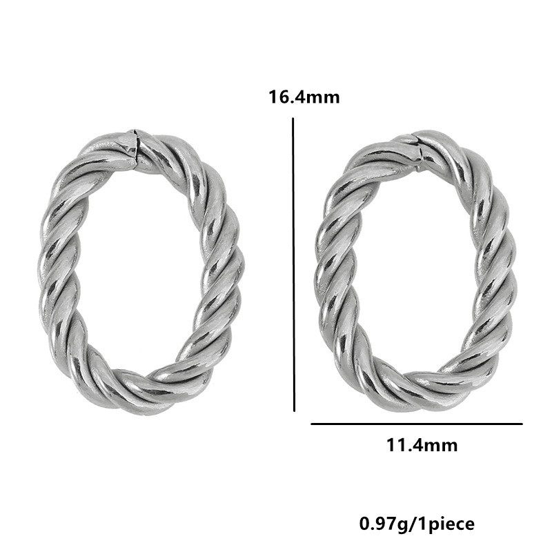 11,4*16,4 mm - Couleur acier