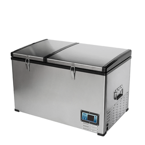 Para Alpicool BCD80, refrigerador portátil de doble zona para coche, pantalla LED, compresor, Enfriador de bebidas, congelación por separado, uso doméstico en el coche - Product Image 5