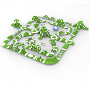 Parc <span class=keywords><strong>aquatique</strong></span> gonflable géant flottant multi-activités avec <span class=keywords><strong>parcours</strong></span> d'obstacles pour la mer, les rivières et les lacs, parc d'attractions aquatiques - Product Image 5