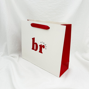 Sacs à provisions en papier bon marché imprimés personnalisés avec poignées <span class=keywords><strong>pour</strong></span> chaussures ou cadeaux sac en papier chaussures - Product Image 3