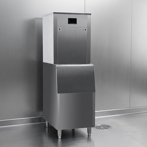 Machine à glace en flocons YISO à économie d'énergie, production quotidienne de 200 kg, en acier inoxydable de qualité alimentaire, refroidissement par air et eau, pour supermarché - Product Image 1