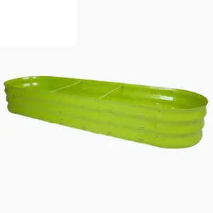 Plantador de cajas al aire libre se barandilla de cubierta de jardín cama fácil Asamblea flor sembradora de vegetales kit de caja - Product Image 1