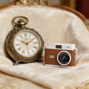 Cámara Digital Retro para Niños 1080P, Mini Videocámara Vintage con Correa de Muñeca de 0.96 Pulgadas, Sensor de Imagen CMOS, MicroSD - Product Image 6