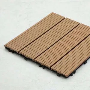 后院防水DIY户外木质联锁塑料复合木塑甲板