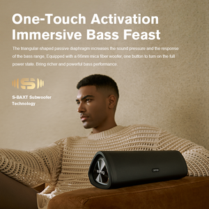 Sanag ซาวด์บาร์แบบพกพา M80สำหรับทีวีซาวด์บาร์ไร้สายพร้อมซับวูฟเฟอร์ลำโพงบลูทูธขนาดเล็ก - Product Image 3