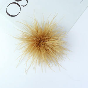 Spilla Elegante con Rose e Piume per Donna, Accessorio Fatto a Mano, Fermaglio per <span class=keywords><strong>Capelli</strong></span> Regolabile a Doppio Uso - Product Image 2