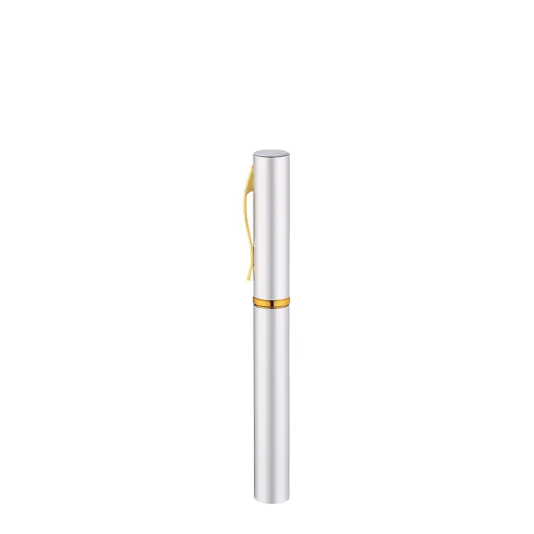 Super tragbare Hautpflege verpackung Glasröhre Parfüm Zerstäuber Stift förmige Farb-und Volumen anpassung mit Golds prüh gerät