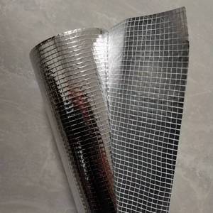 Nc Primer feuille d'aluminium laminé PP/PE feuille d'aluminium multicouche face pour les matériaux de construction de la tour à haute température - Product Image 1