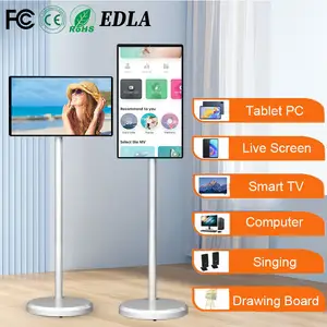 21,5 pulgadas Android 12 Os Smart Tv Lcd Monitor táctil Panel interactivo Fhd Pantalla de control central para Smart Home
