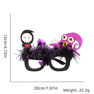 نظارات هالوين نظارات مضحكة يقطين Eyewear صور رعب لوازم الحفلات - Product Image 6