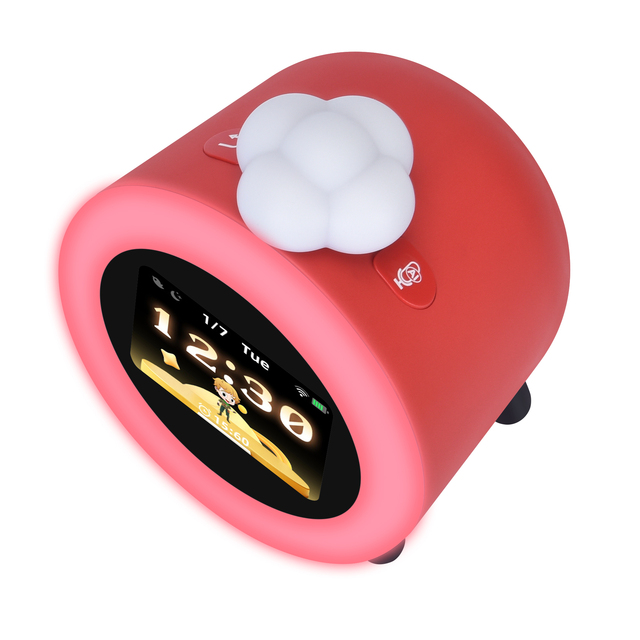AI Smart Alarm Clock with Radar Sensor Auto Night Light Multi Alarm Sounds Time Zone Setting Smart Alarm Clock
