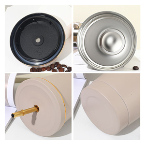 Top Seller 500ml 750ml Skinny Double Wall Water <b>Thermo</b> Mug Drinkware Vacuum Insulated Stainless Steel Tumbler With Straw Lid - Product Image 4