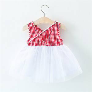 Vestidos Anarkali Casuales de Verano para Niñas al por Mayor, Vestidos Indios con Bordado Calado, Ropa Infantil Transpirable de Poliéster/Algodón de China - Product Image 1