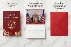 Carte de vœux pour la fête des mères, design personnalisé, papier artistique, estampage à chaud, cadeau idéal pour maman, épouse, <span class=keywords><strong>grand</strong></span>-mère, cartes de remerciement premium 5x7 - Product Image 2
