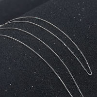 Collar de Cadena de Plata de Ley 925 MILO MLSN07, Joyería Fina Unisex de Moda, Regalo de Boda, Venta al Por Mayor