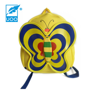 กระเป๋าเป้สะพายหลังลายการ์ตูนสัตว์น่ารัก ดีไซน์ใหม่จาก UOO ทำจากนีโอพรีน เหมาะสำหรับเด็กๆ ไปโรงเรียน - Product Image 4