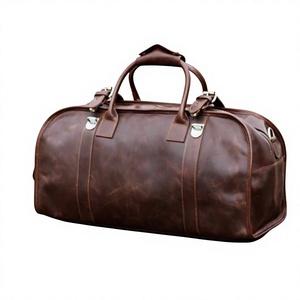 Bolso de Viaje Personalizado B S International, Diseño Vintage, Piel Auténtica con Patrón de Cocodrilo, Cierre de Cremallera, Calidad Premium, Ligero - Product Image 3